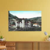 トスカーナ鉱物春ビルの外観 キャンバスプリント (インサイチュ (リビング))