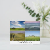 トスカーナ風景葉書 ポストカード (スタンド正面)