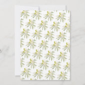 トスカーナ イタリア | イタリア料理 | リハーサル ディナー 招待状 (裏面)