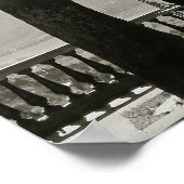 トスカーナ。イタリア。コルトナ ポスター (角)