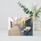 トスカーナ。イタリア。コルトナ。 ポストカード (スタンド正面)