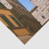 トスカーナ。イタリア。コルトナ。 薄葉紙 (詳細)