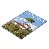 トスカーナ・イタリア・ポスター ノートブック (左側)