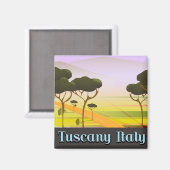 トスカーナ イタリア 旅行 風景 マグネット (正面/裏面)