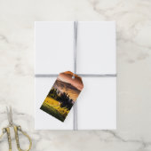 トスカーナ，イタリア – 風景写真 ギフトタグ (より糸付き)