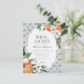 トスカーナ タイル コースト イタリアン ブライダル シャワー インビテーション (スタンド正面)