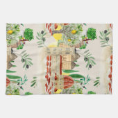 トスカーナ,トスカーナ,イタリア,オリーブ,レモン, キッチンタオル (横)