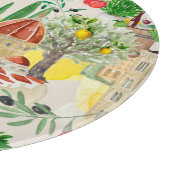 トスカーナ，トスカーナ，イタリア，オリーブ，レモン，トマト    カッティングボード (角)