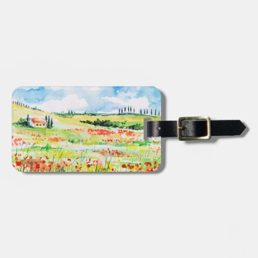 トスカーナ ラゲッジタグ (正面横)