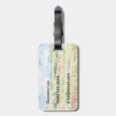 トスカーナ ラゲッジタグ (裏面縦)