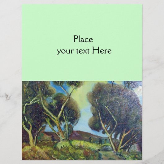 トスカーニの松林 チラシ (正面)