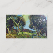 トスカーニの松林 名刺 (裏面)