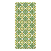 トスカーニイタリアの宛先ウェディングメニューカード ラックカード (裏面)