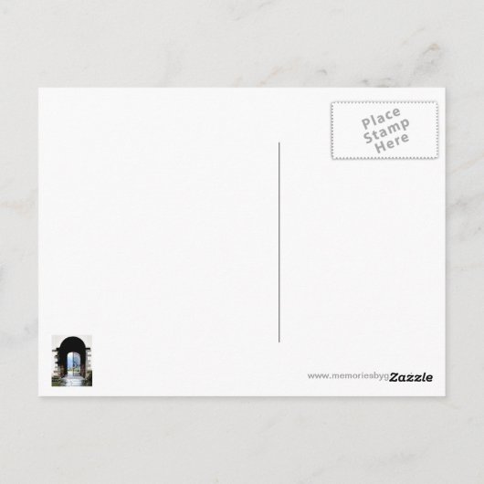 トスカーニイタリアノベルティ ポストカード (裏面)