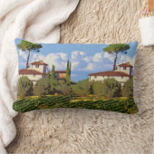 トスカーニイタリアポスター ランバークッション (ブランケット)