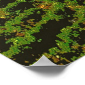 トスカーニイタリアヴィンテージトラベルヴイタリアンィラ ポスター (角)