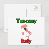 トスカーニイタリア ポストカード (正面/裏面)