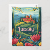 トスカーニイタリア ポストカード (正面/裏面)