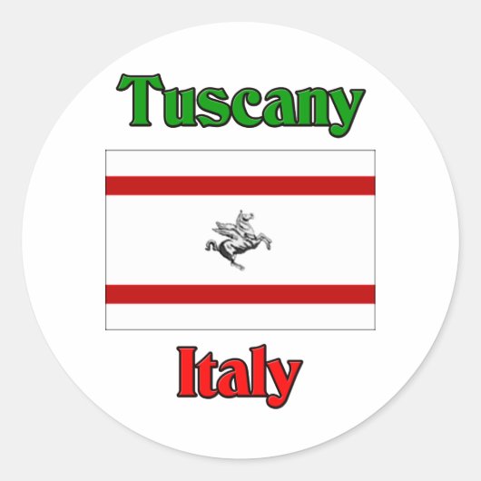 トスカーニイタリア ラウンドシール (正面)