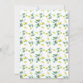 トスカーニイタリア |食イタリアンべ物 |リハーサルディナー 招待状 (裏面)