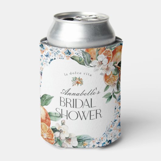 トスカーニタイルイタリアンブライダルシャワーフライトバーウェア 缶クーラー (缶正面)