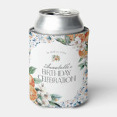 トスカーニタイルシトラスイタリアンバースデーパーティバーウェア 缶クーラー (缶正面)