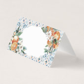 トスカーニタイルシトラスイタリア座席表テーブルデコール (正面)