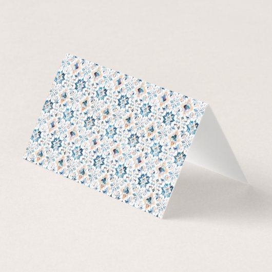 トスカーニタイルシトラスイタリア座席表テーブルデコール (裏面)