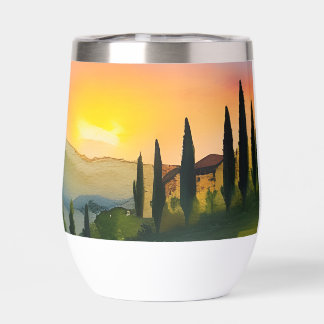 トスカーニヒルズ風光明媚な水色