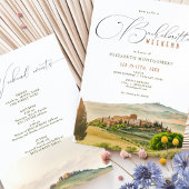 トスカーニーのラストパーティー旅行計画 招待状