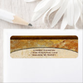 トスカーニーストーンマーブルアーキテクチュアルカスタム ラベル (インサイチュ)