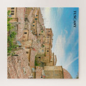 トスカーンヒルサイドビレッジトスカーニイタリア ジグソーパズル (横)