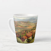 トスカーンホリデイ1 カフェラテマグ (左アングル)