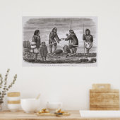 トスキとマハルムツの油取引 ポスター (キッチン)