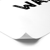 トスクタスク別のセイウチおもしろいプンアニマルプン ポスター (角)