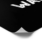 トスクタスク別のセイウロスプンダおもしろいークBG ポスター (角)