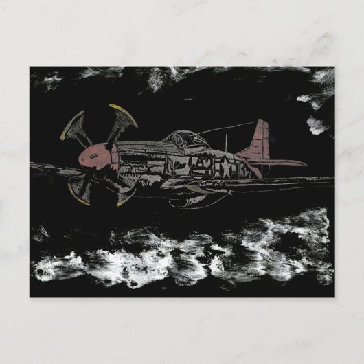 トスケギ夜間飛行 ポストカード (正面)