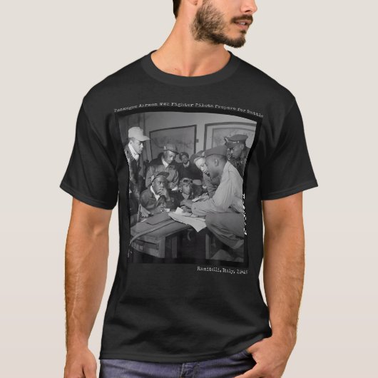 トスケージエアマン戦闘準備第2次世界大戦 Tシャツ (正面)