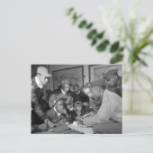 トスケージエアメン332ndファイターグループパイロット ポストカード (スタンド正面)