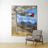 トスケージエ飛んでいるアマン写真外 タペストリー (インサイチュ)