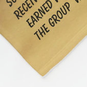 トスケージエ飛んでいるアマン写真外 フリースブランケット (角)