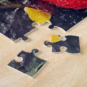 トストサラダ&フルーツランチ – 16x20 - 520個。 ジグソーパズル (側面)