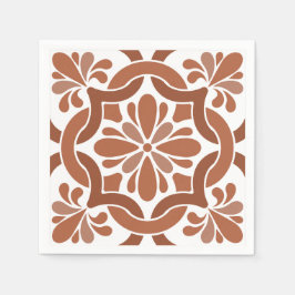 トス素朴カン結婚タイルの食器 スタンダードカクテルナプキン