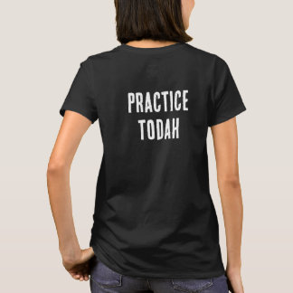 トダハ 感謝 タイポグラフィ Tシャツ