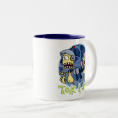 トック&ジョクマグ ツートーンマグカップ (正面右)