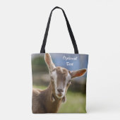 トッゲンブルグ酪農家ヤギ子 トートバッグ (裏面)