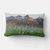 トッシュレンジとワイルドフラワー |レイニエ山 ランバークッション (正面)