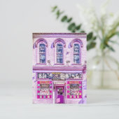 トッシーのオーキッドラウンジはがき ポストカード (スタンド正面)