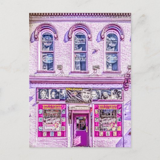 トッシーのオーキッドラウンジはがき ポストカード (正面)