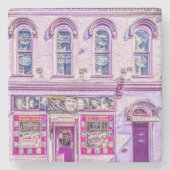 トッツィーの蘭のラウンジの石のコースター ストーンコースター (正面)